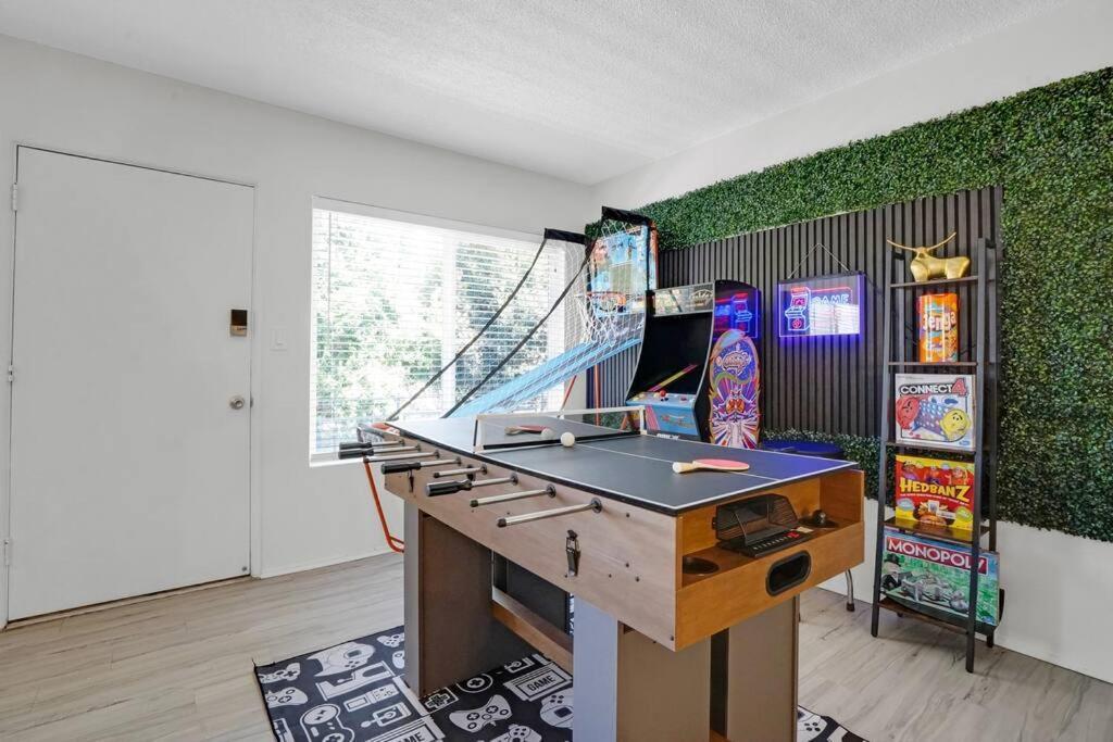 6Th Haven, Arcade, King Bed, Games, 1 Mile To Beaches Long Beach Luaran gambar